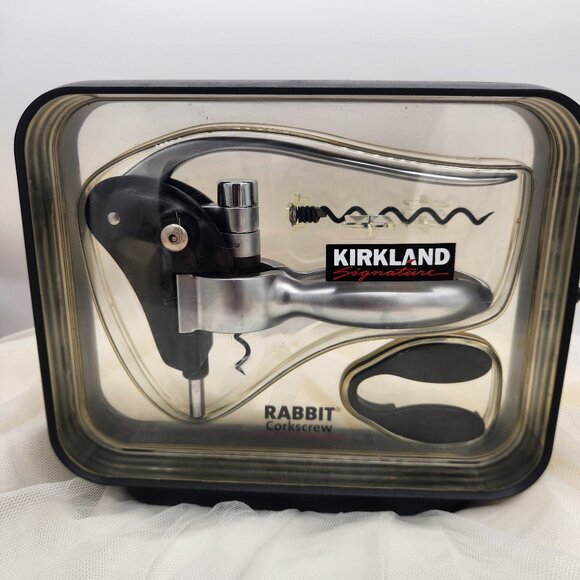 Kirkland Signature Rabbit Corkscrew Opener In Hard Case, Slightly Use - Picture 1 of 6